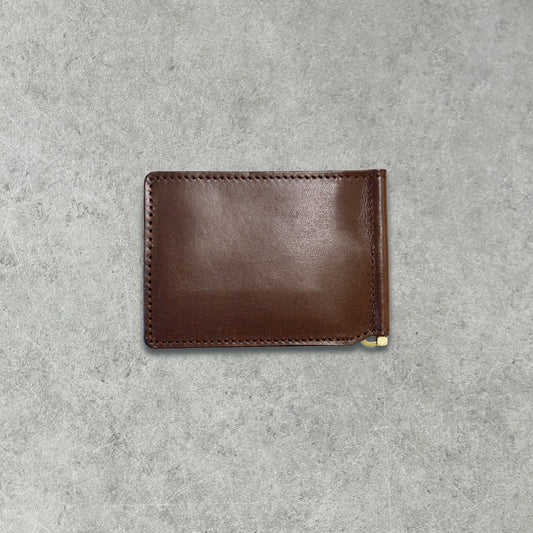 栃木レザー マネークリップ 財布 牛革 本革 革小物 日本製 ベジタブル タンニン 鞣し サイズ12.5×8.7cm ビジネス 収納力 コンパクト 財布 ファッション小物 プレゼント