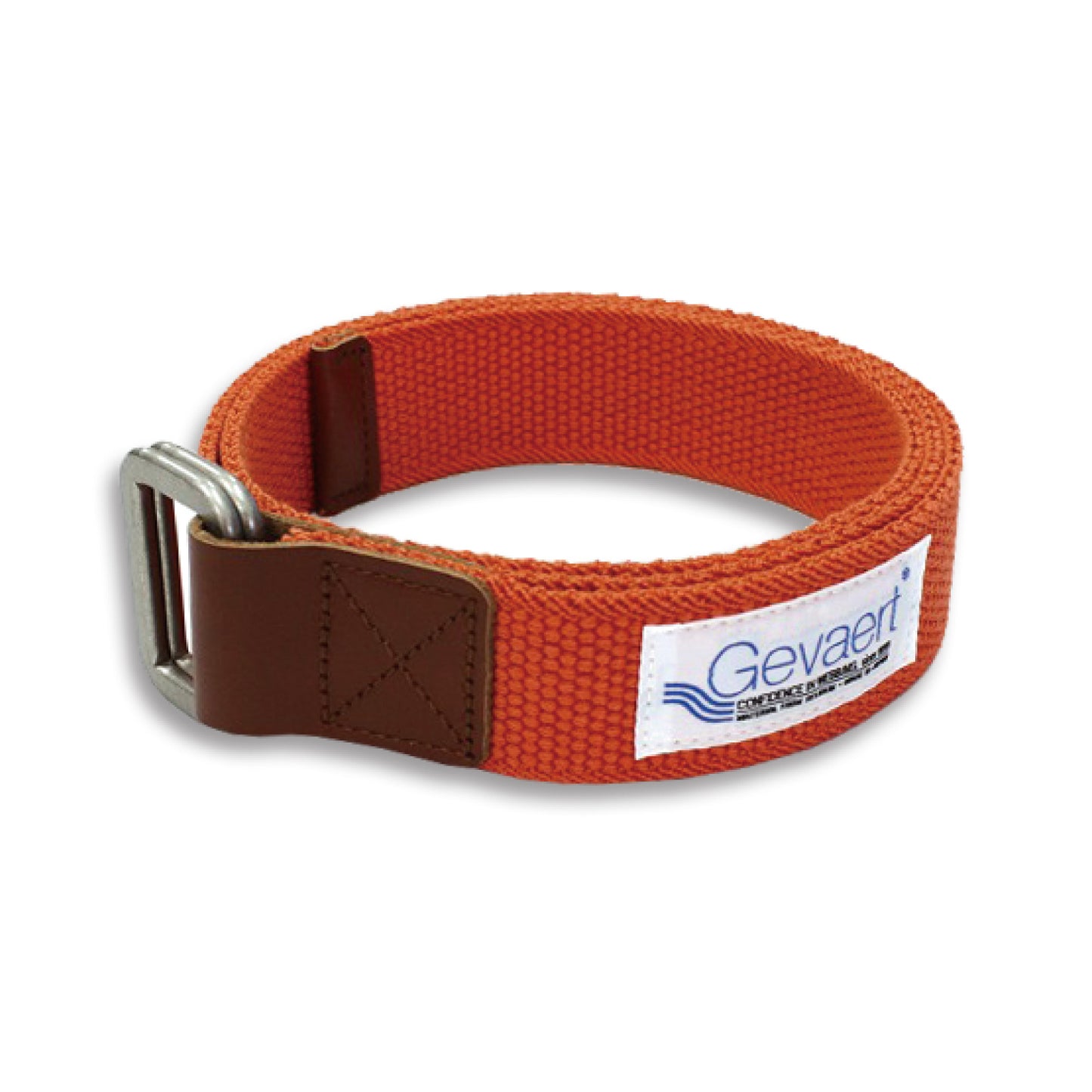 GEVAERT(ゲバルト) Wリングムジックベルト ベルギー生地 日本製 ベルト長さ：約110cm ベルト幅：3.5cm サイズフリー カジュアル メンズ レディース ユニセックス アウトドア ダブルリングバックル 布ベルト