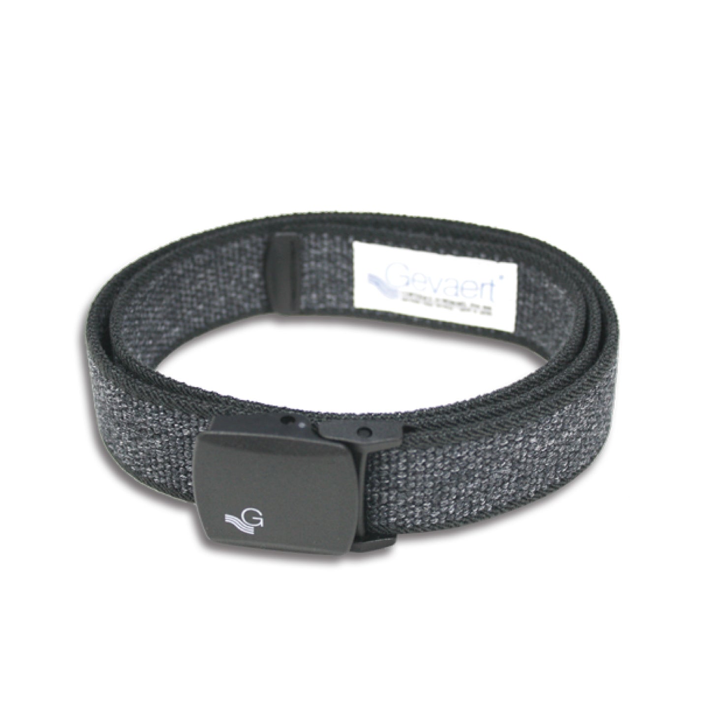 GEVAERT(ゲバルト) プラバックルサンドストーンベルト ベルギー生地 日本製 ゴム生地 ベルト長さ：約120cm ベルト幅：3.5cm サイズフリー カジュアル メンズ レディース アウトドア ファッション小物