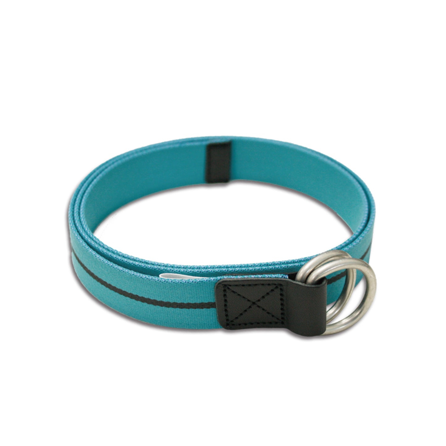 GEVAERT(ゲバルト) Wリングスレンダーベルト ベルギー生地 日本製 ベルト長さ：約120cm ベルト幅：3cm サイズフリー メンズ レディース ユニセックス カジュアル ダブルリングバックル 布ベルト