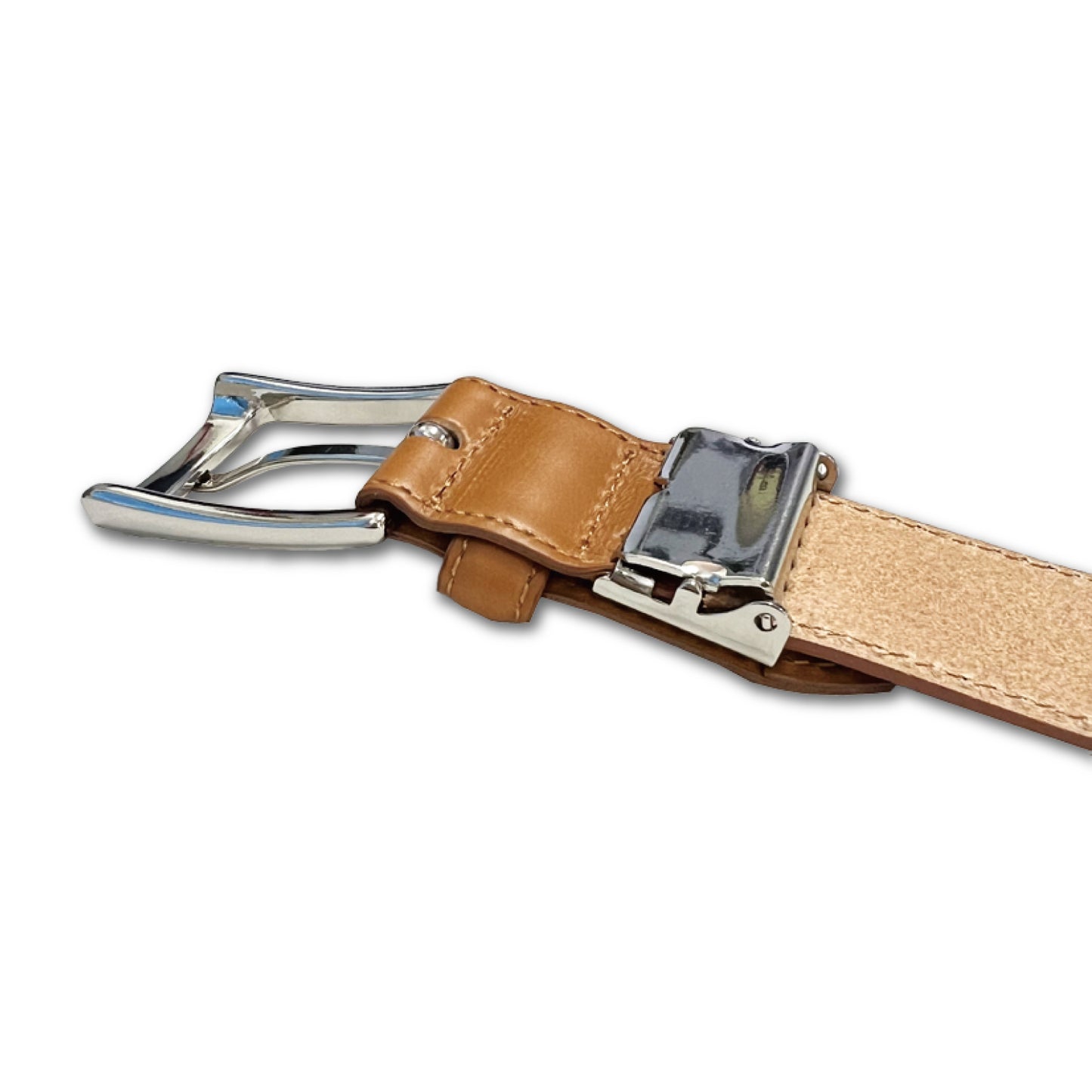 ペコスハードレザーベルト  サイズ調整OK ビジネス 本革 レザー 紳士 メンズ プレゼント 祝い