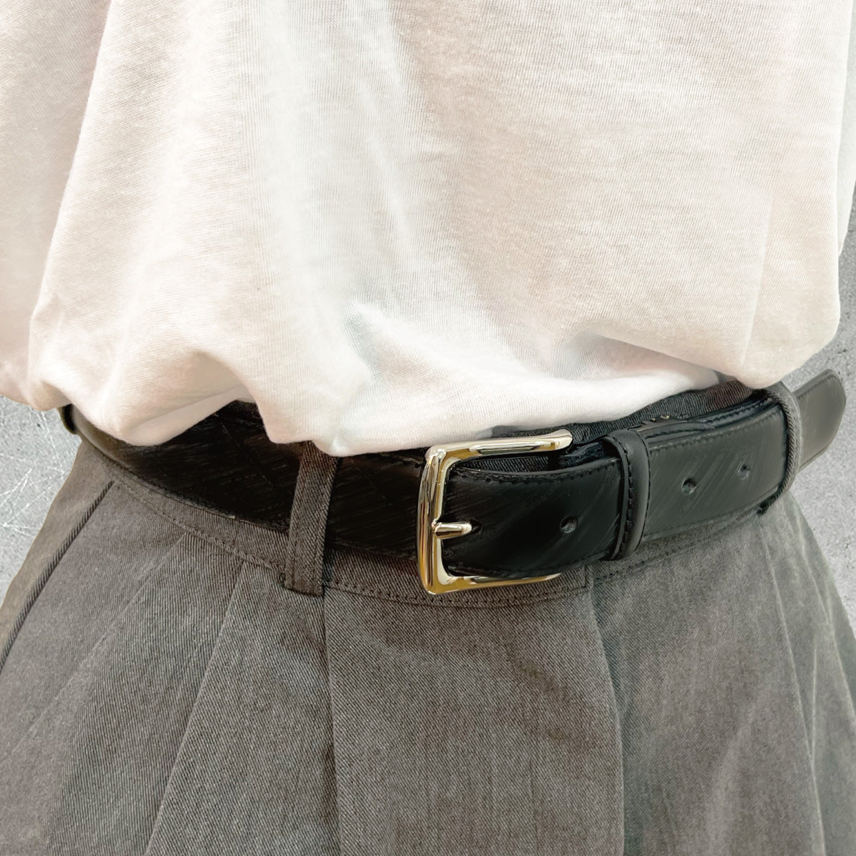 ブライドルレザーベルト  サイズ調整OK ビジネス プレゼント 祝い 本革 レザー 紳士 メンズ 日本製