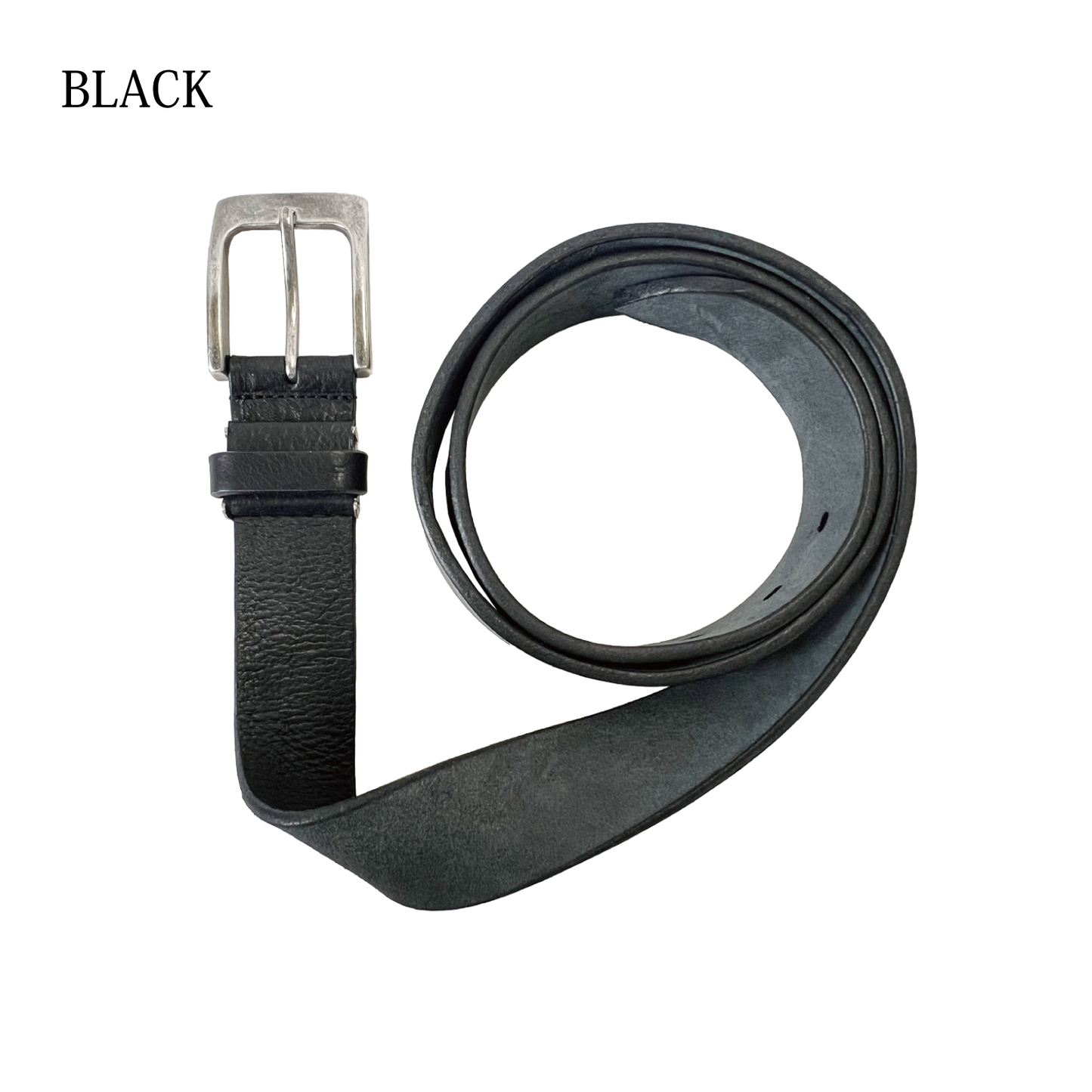 Italian Leather Belt, Adjustable Size, Perfect for Business, Gifts, and Celebrations, Genuine Leather, Men's, Made in Japan