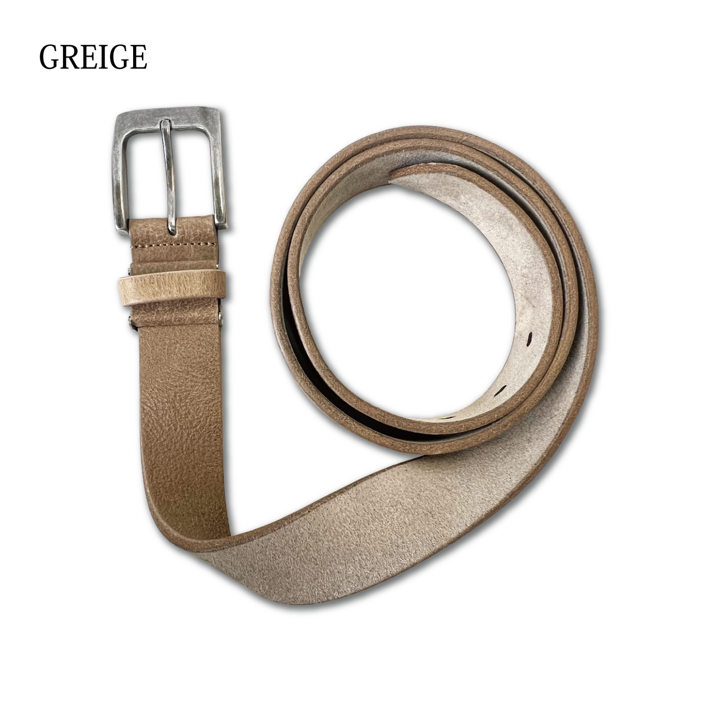 Italian Leather Belt, Adjustable Size, Perfect for Business, Gifts, and Celebrations, Genuine Leather, Men's, Made in Japan
