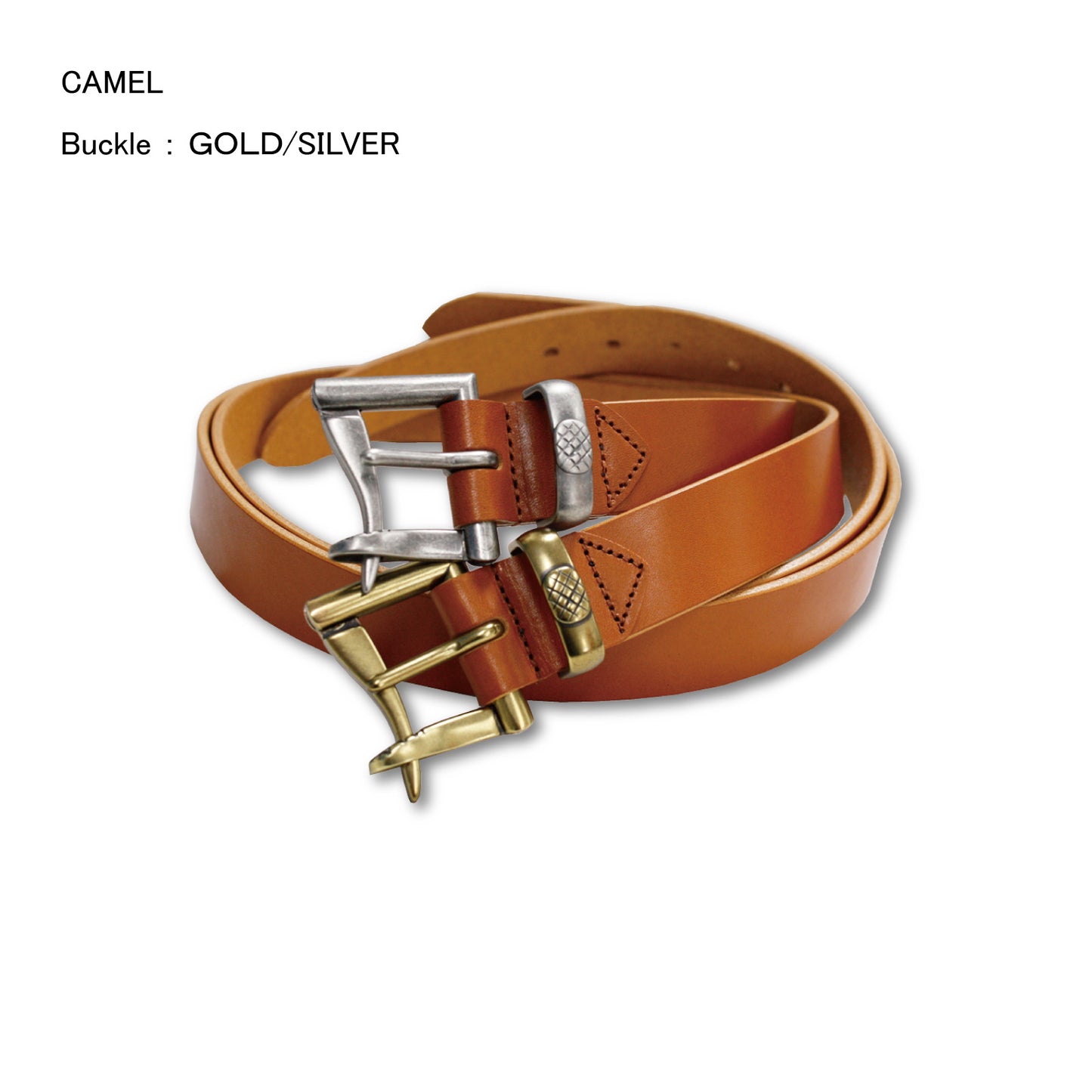 栃木レザー ファイヤーマンバックルレザーベルト　牛革 本革 レザー 取り外し簡単 長さ約112cm 幅3cm ビジネス カジュアル 紳士 日本製 メンズ レディース 祝い プレゼント