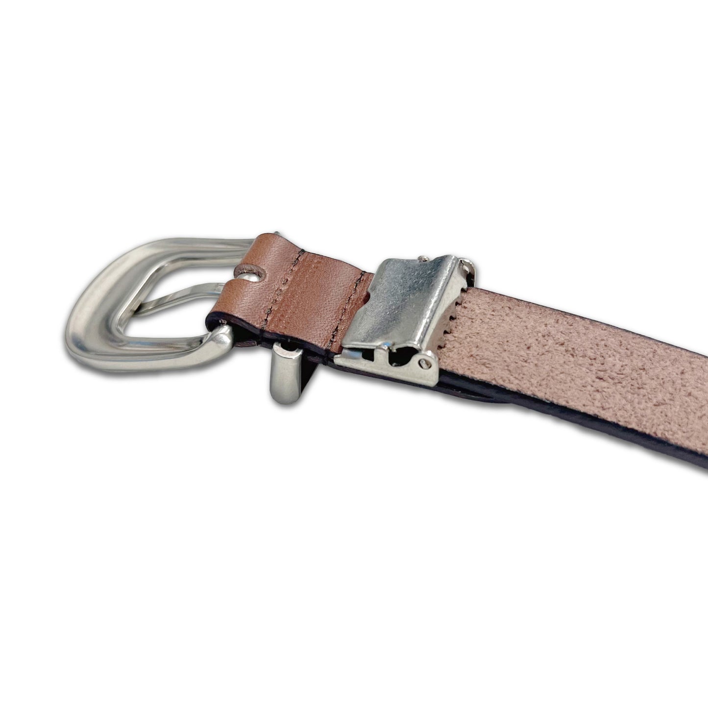 栃木レザーウエスタンベルト 牛革 サイズ調整OK 長さ約109cm 幅2.3cm ビジネス スーツ 紳士 カジュアル 本革 プレゼント 祝い メンズ レディース