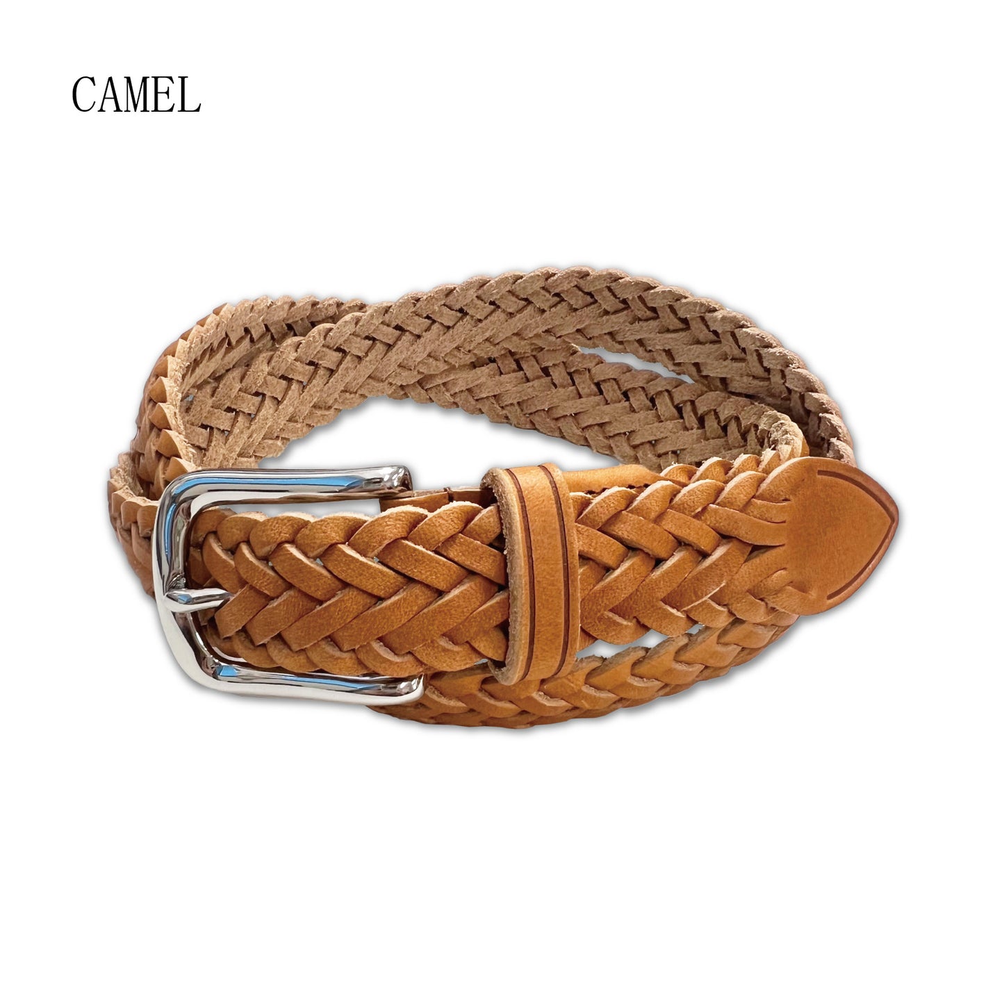 栃木レザーメッシュベルト 牛革 サイズ調整OK 長さ約105cm 幅3cm  スーツ 紳士 カジュアル 本革 プレゼント 祝い メンズ レディース