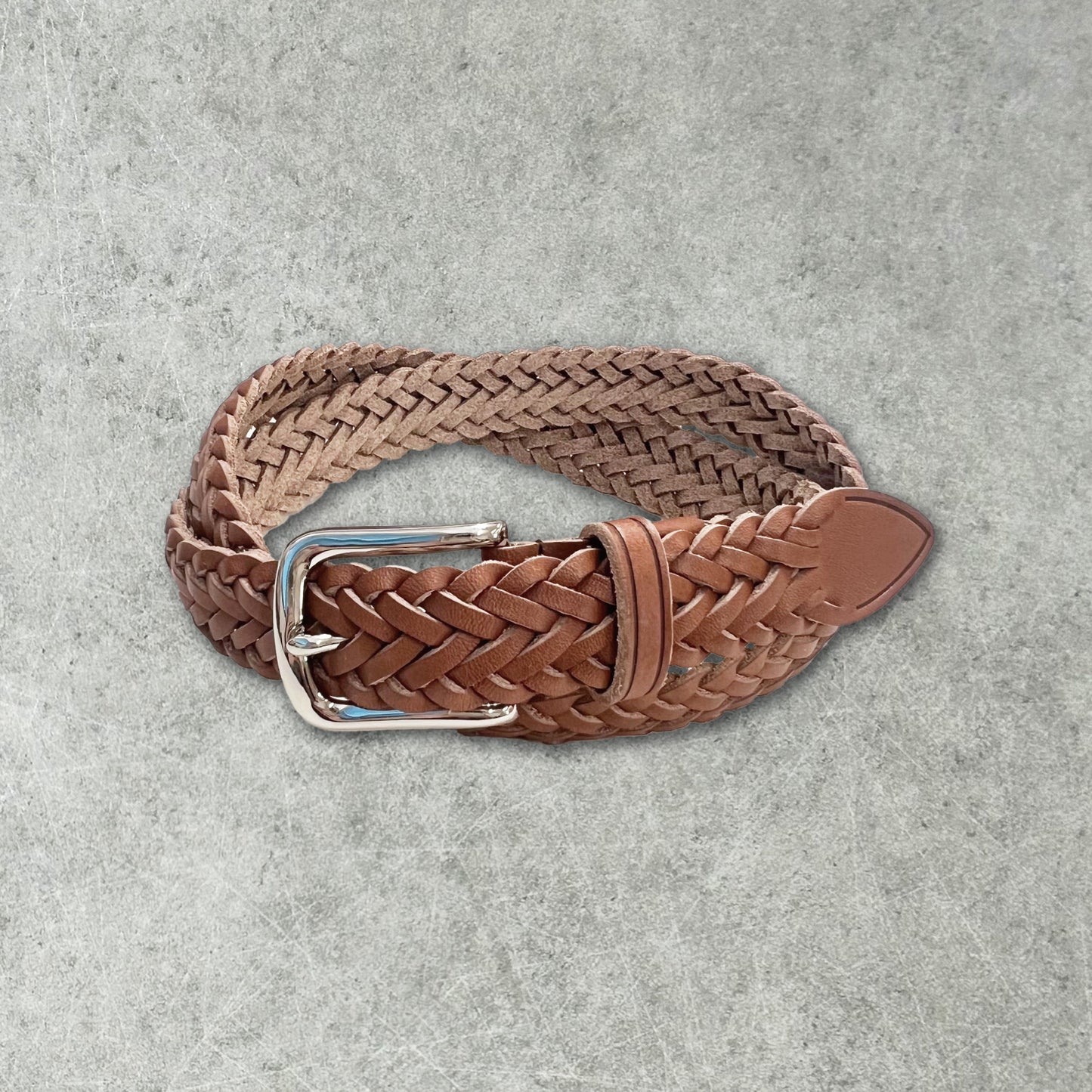 栃木レザーメッシュベルト 牛革 サイズ調整OK 長さ約105cm 幅3cm  スーツ 紳士 カジュアル 本革 プレゼント 祝い メンズ レディース