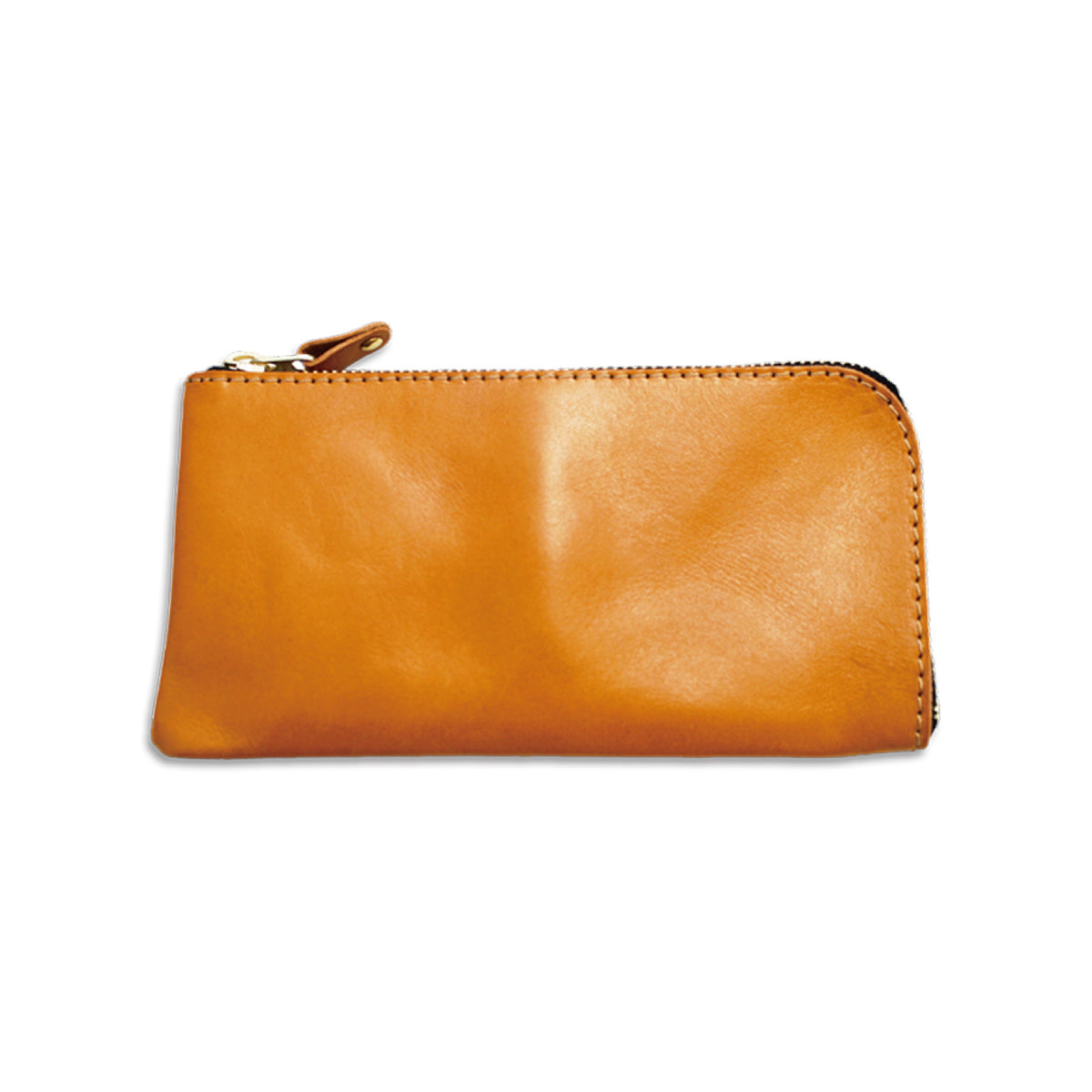 Tochigi Leather Long Flap Wallet, Genuine Cowhide Leather, Made in Japan, Vegetable Tanned, Size 20 x 9.5cm, Business Multi-Purpose Case, Gift, Fashion Accessory