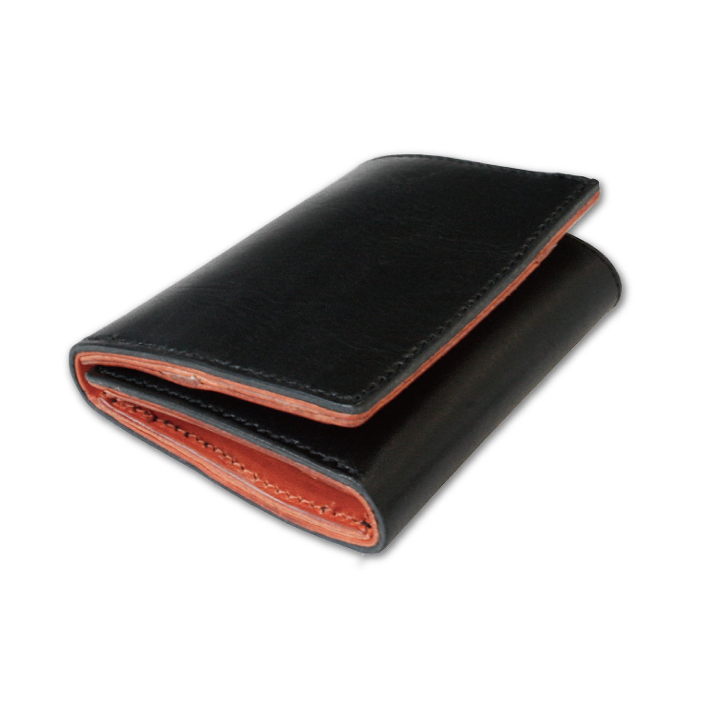 栃木レザー コンパクト2ートーンカラー三つ折り財布 牛革 本革 革小物 日本製 ベジタブル タンニン 鞣し サイズ7.5×9.5cm プレゼント バイカラー 財布 ファッション小物 ユニセックス