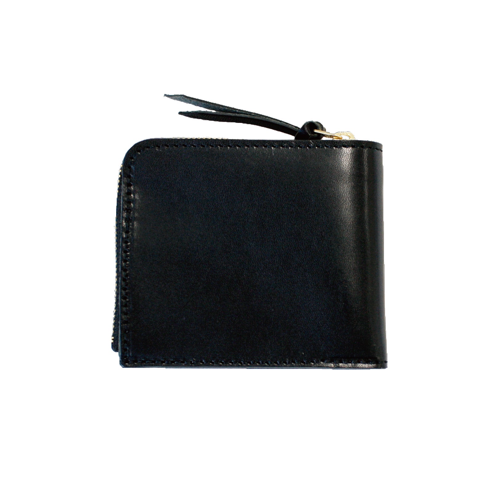 栃木レザー L字型ファスナー付き二つ折り財布 ミニ財布 日本製 牛革 本