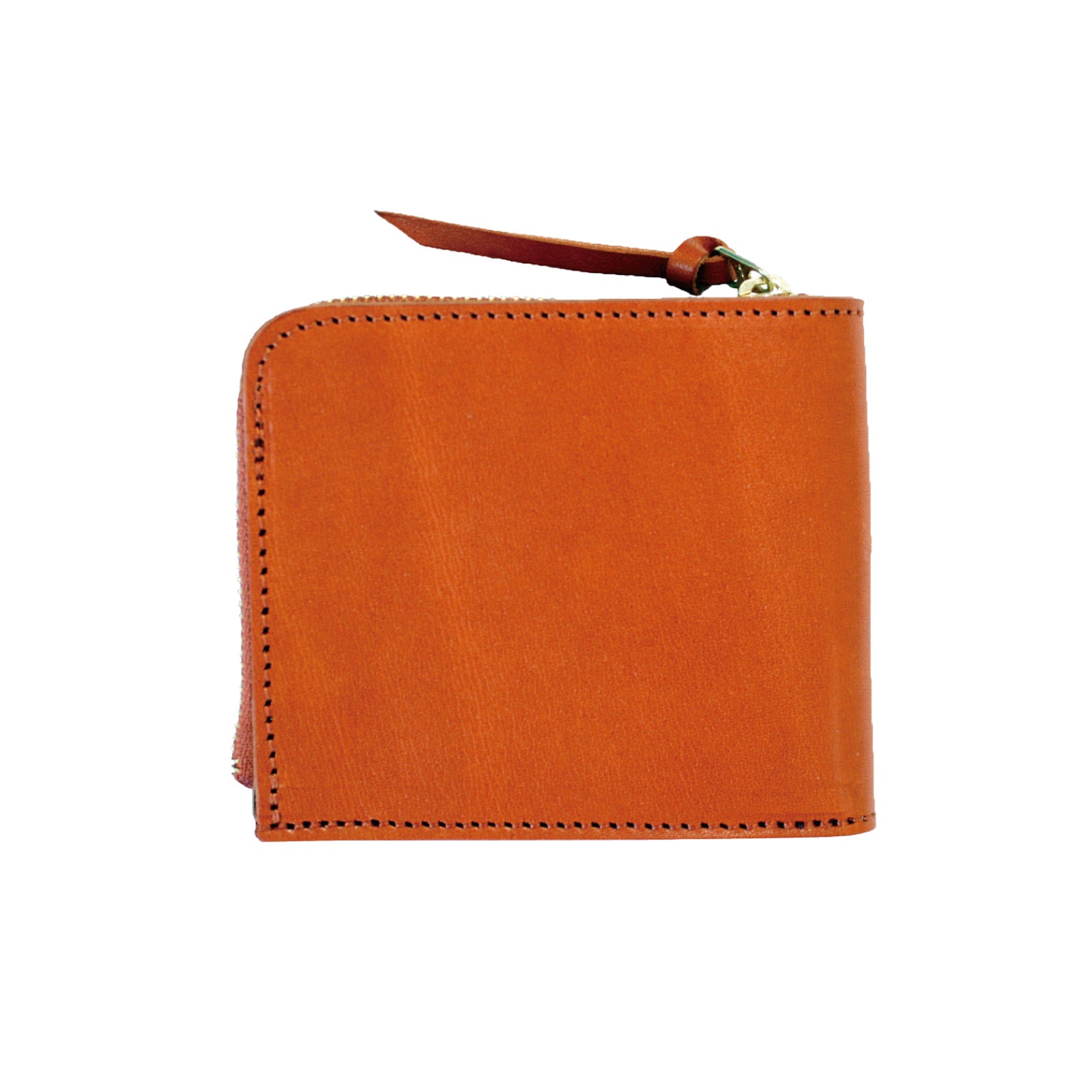 Tochigi Leather L-Shaped Zipper Bifold Wallet, Mini Wallet, Made