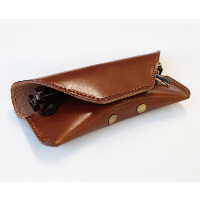 栃木レザー メガネケース  牛革 本革 革小物 日本製 ベジタブル タンニン 鞣し サイズ16×6.5cm サングラス 収納力 コンパクト  ファッション小物 プレゼント