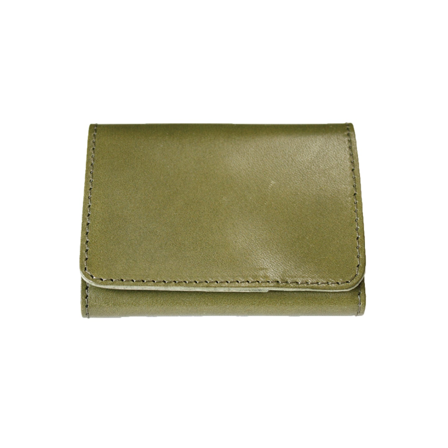 栃木レザー 背面カード入れ付きコンパクト二つ折り財布 牛革 本革  革小物 日本製 ベジタブル タンニン 鞣し サイズ10.5×8cm 財布 ビジネス 収納 プレゼント ファッション小物