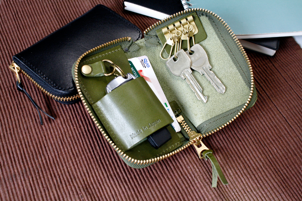 栃木レザー マルチスマートキーケース 牛革 本革 革小物 日本製 ベジタブル タンニン 鞣し サイズ：12×7.5m ビジネス カジュアル キーホルダー スマートキー ファッション小物 プレゼント