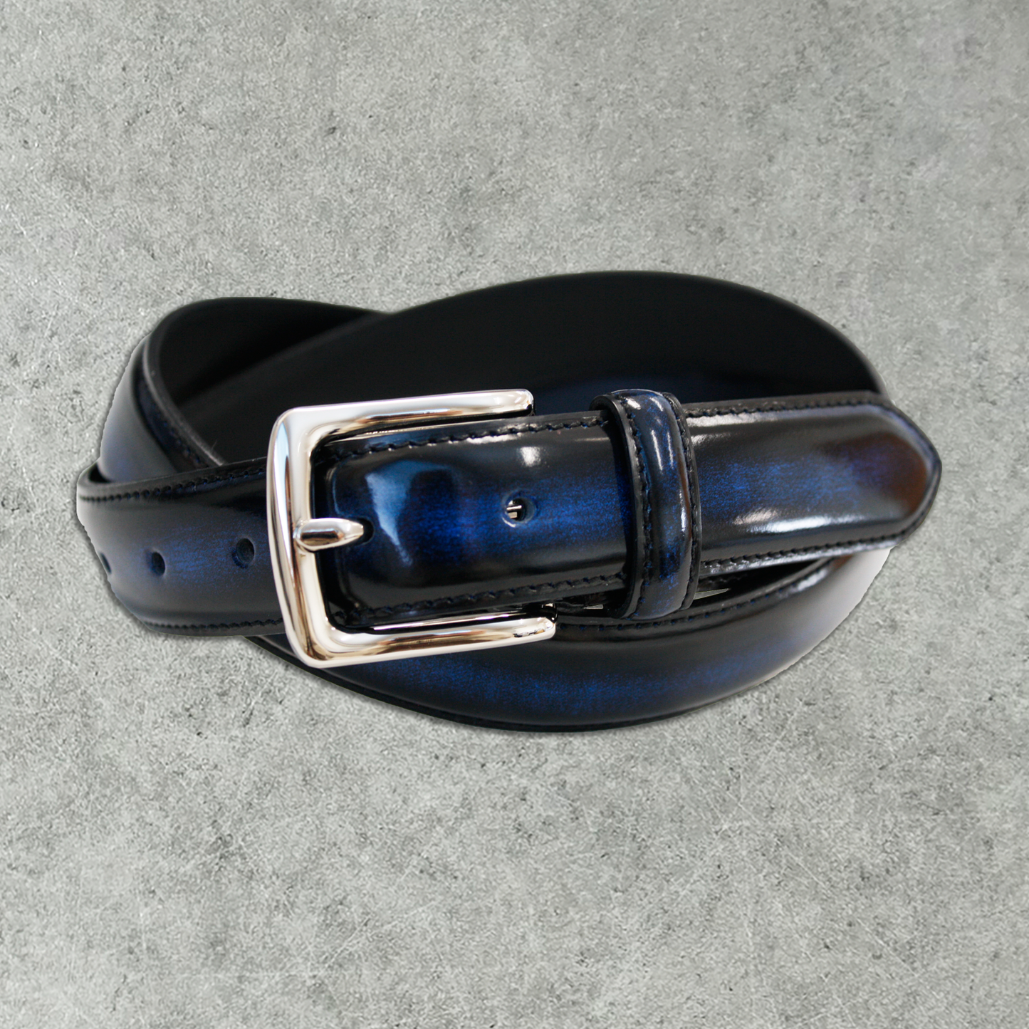 アドバンガラスレザーベルト  サイズ調整OK プレゼント 祝い 本革 レザー 紳士 メンズ 日本製