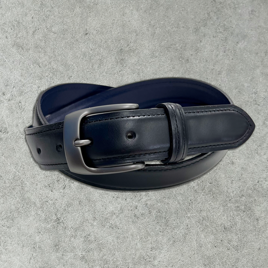 アメリカンオイルストレッチベルト  サイズ調整OK 本革 紳士 祝い レザー メンズ 伸縮性 日本製 プレゼント