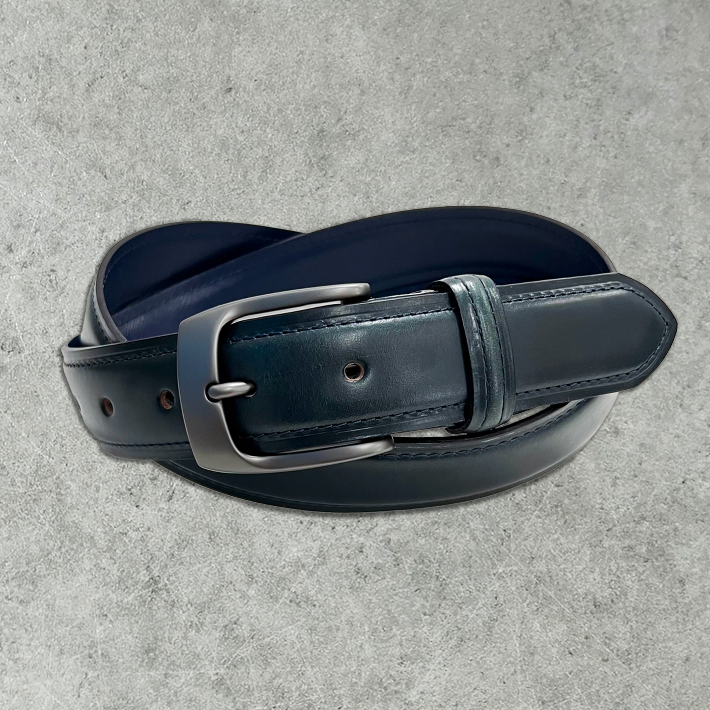 アメリカンオイルストレッチベルト  サイズ調整OK 本革 紳士 祝い レザー メンズ 伸縮性 日本製 プレゼント